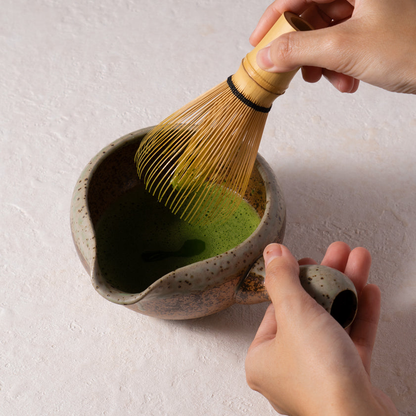 Yuzamashi / Matcha bowl [Ash glazed] Made in Japan