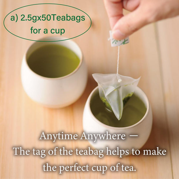 Matcha Genmaicha Green Teabags